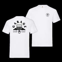 T-Shirt blanc - Logo Garage